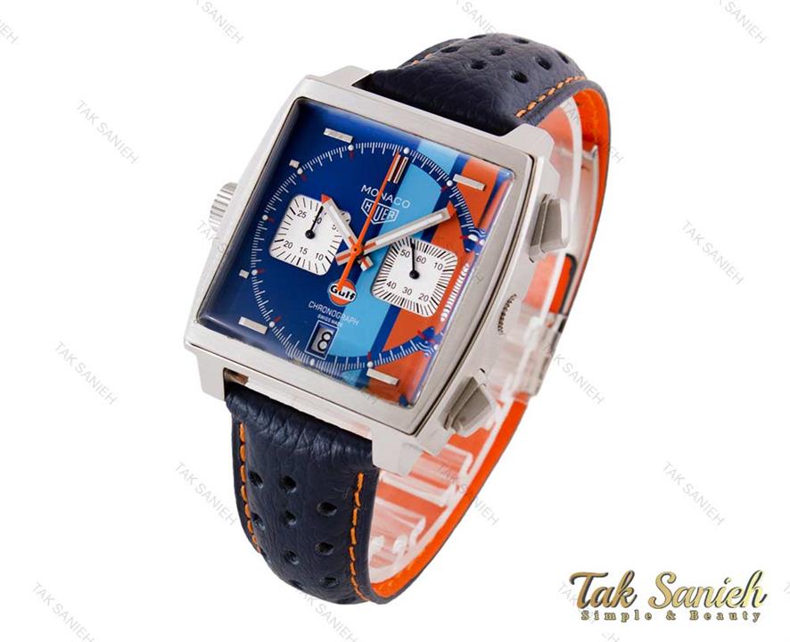 ساعت تگ هویر موناکو مردانه بند چرم سرمه ای Tag-3997-G